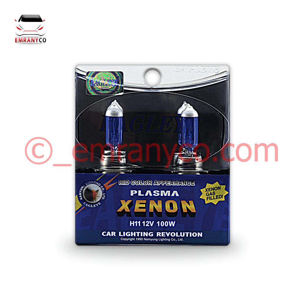 00101008 لامپ 12 ولت H11 آبی وکیوم - تصویر 1