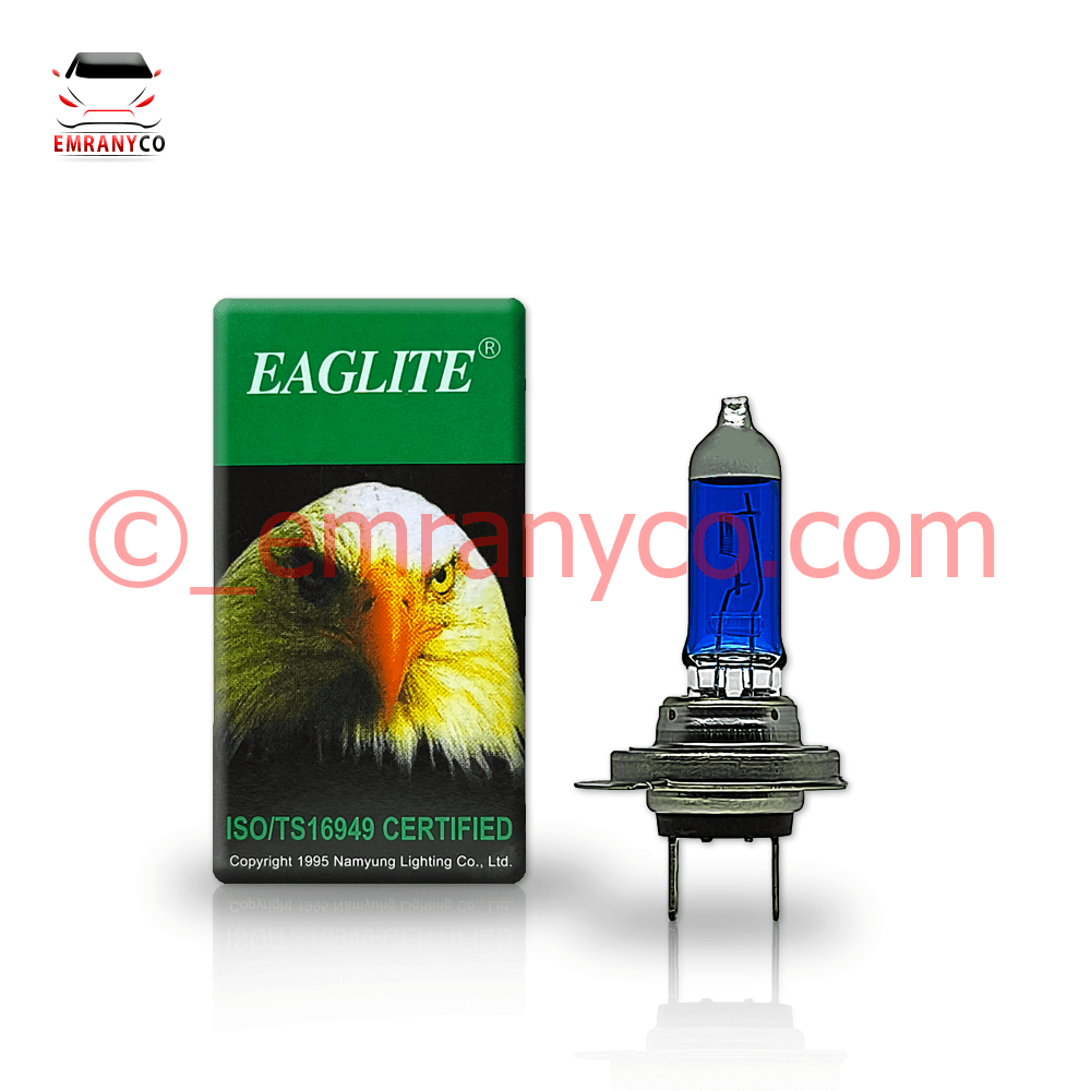 00101034 (1) لامپ دو فیش 12 ولت عقاب 100 وات آبی - تصویر 1