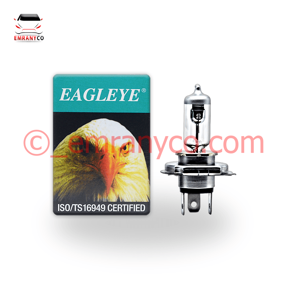 00101041 لامپ سه خار 12 ولت عقاب 55 وات - تصویر 1