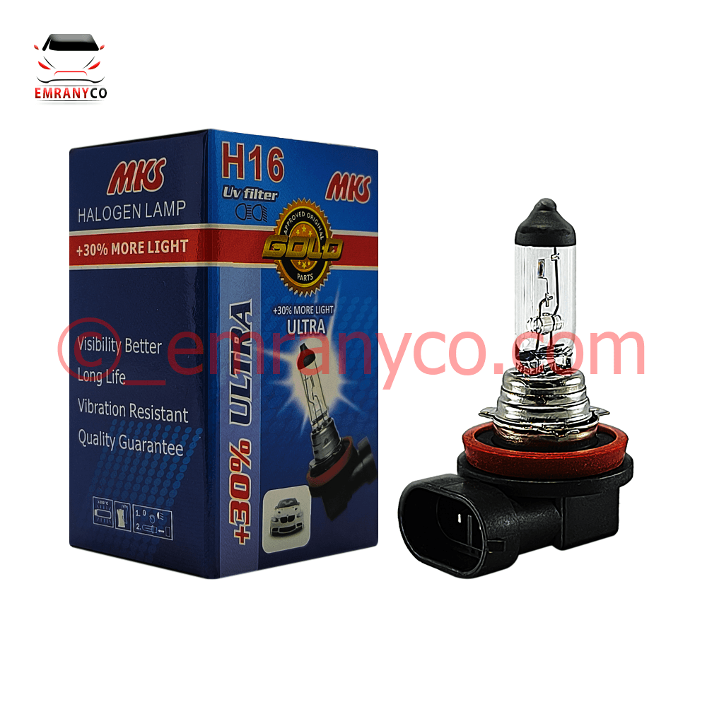 00201008 (4) لامپ 12 ولت H16 MKS - تصویر 1