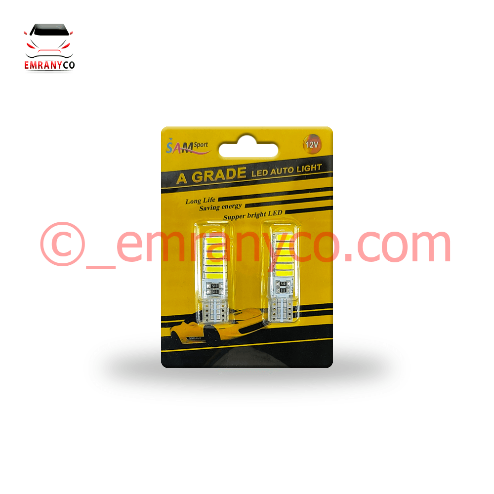 00201019 (2) لامپ آریایی 12SMD تخت 2835 - تصویر 1