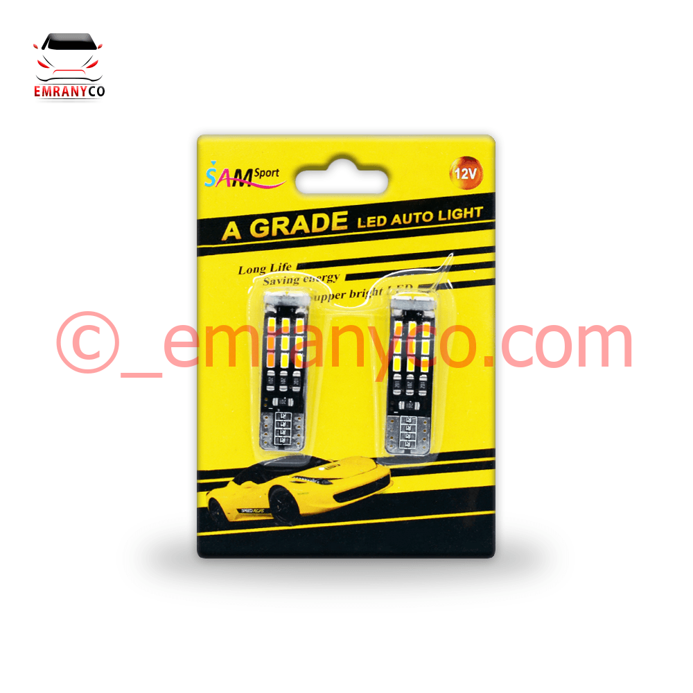 00201025 لامپ آریایی 24SMD لیمویی - تصویر 1