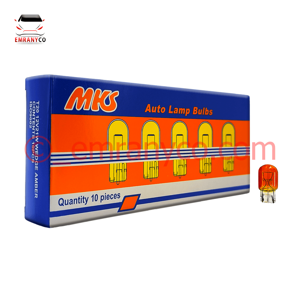00201035 (2) لامپ آریایی T10-نارنجی MKS - تصویر 1