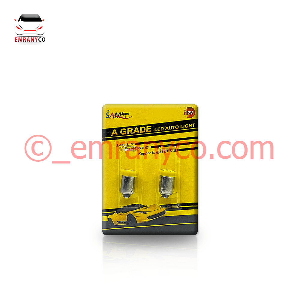 00201043 (1) لامپ آمپری SMD لیمویی - تصویر 1