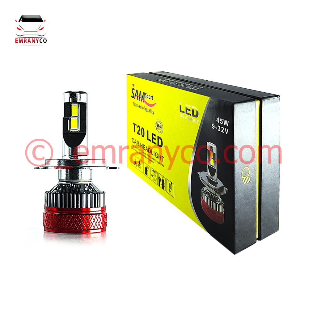 00201115 (8) هدلایت H4 سه خار T20 - تصویر 1