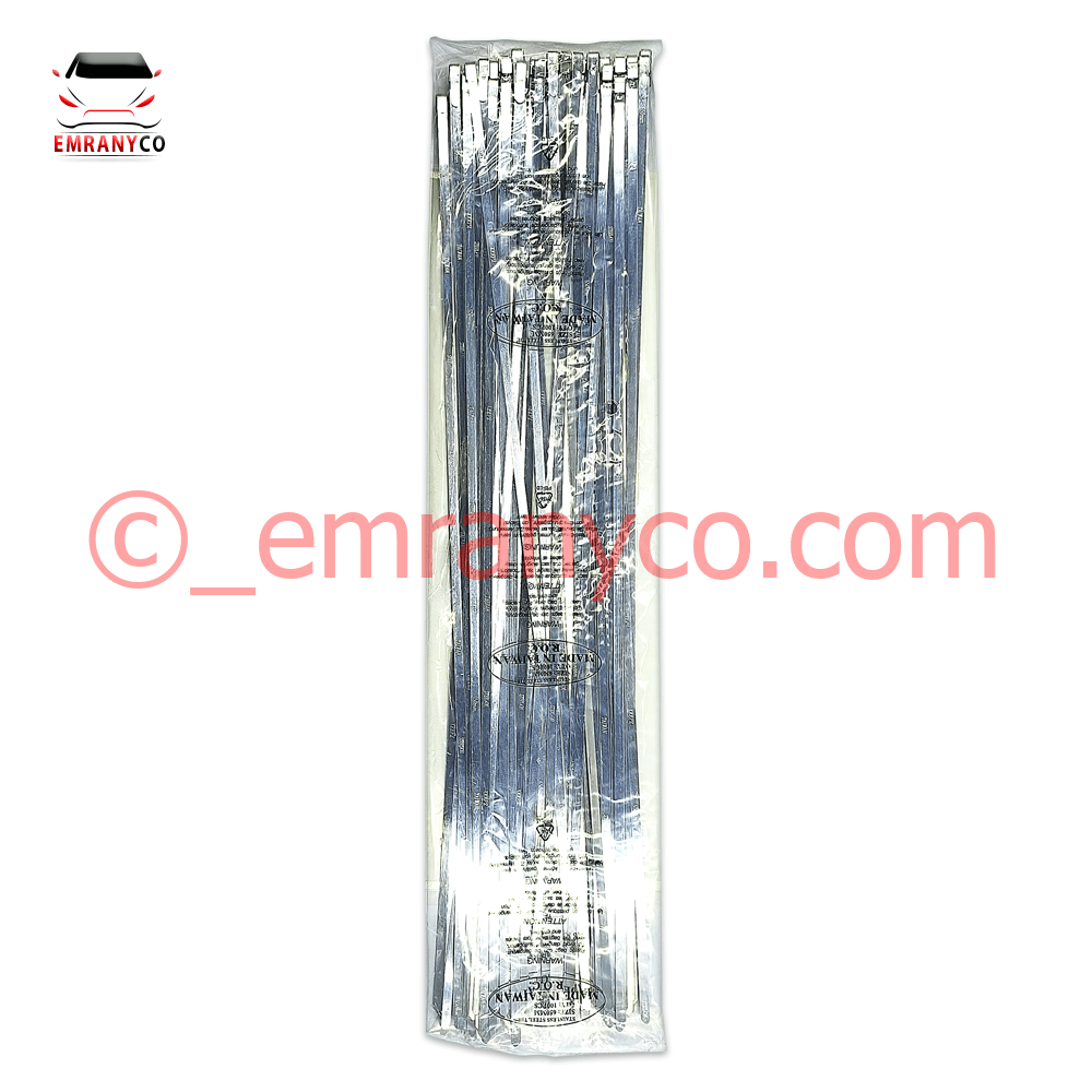 00301037 بست تسمه ای بلند استیل - تصویر 1