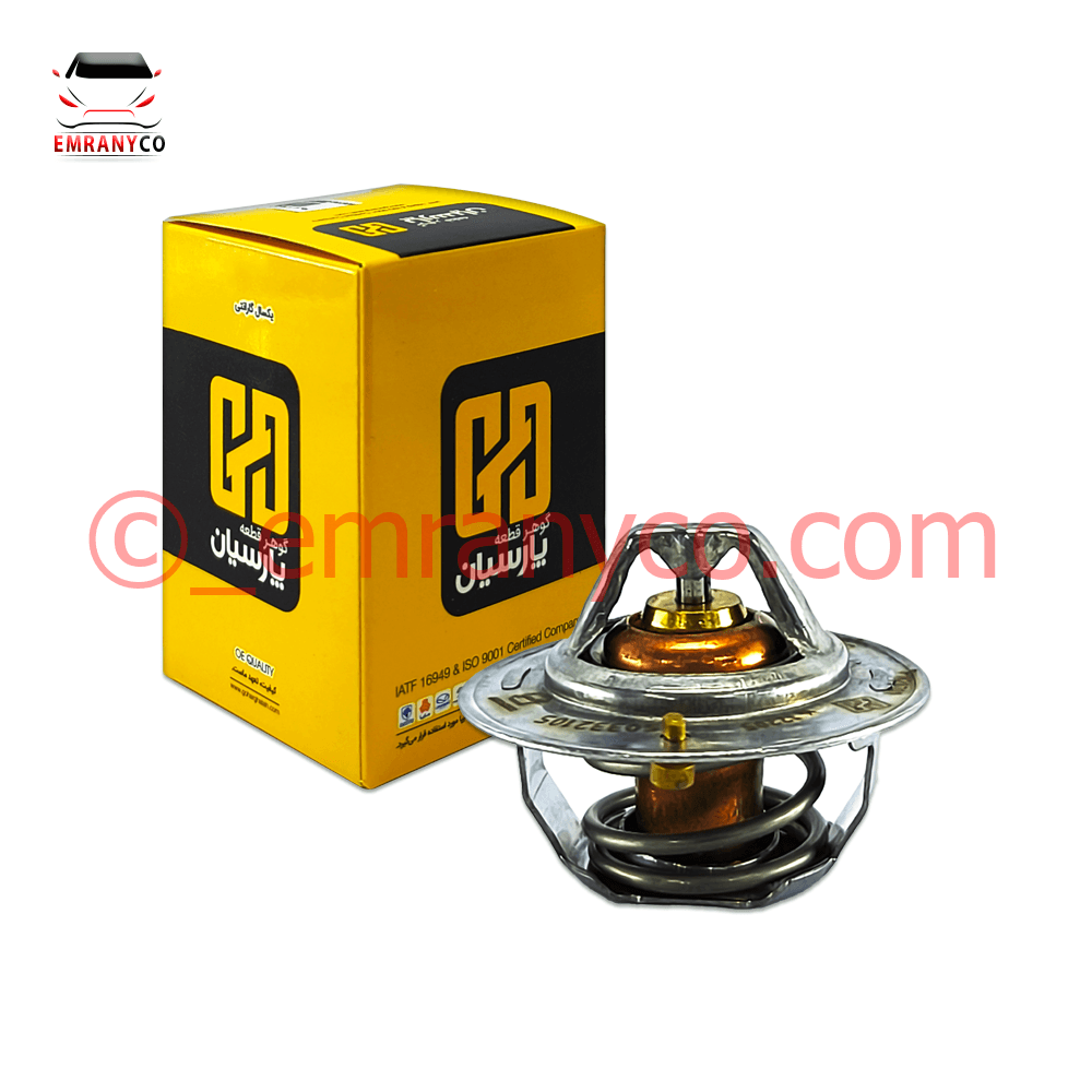 00601008 (2) ترموستات پراید پارسیان 82 درجه - تصویر 1