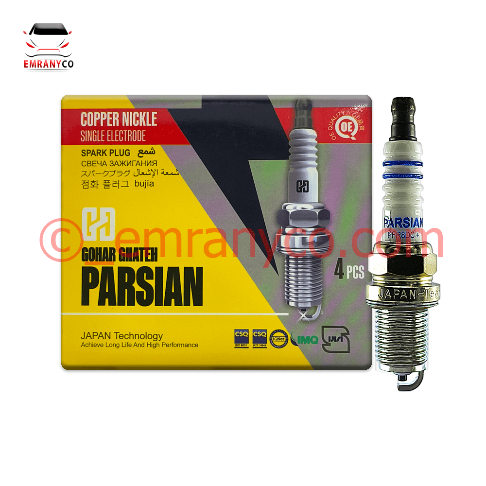 00601019 (1) شمع انژکتور تک پلاتین پارسیان - تصویر 1