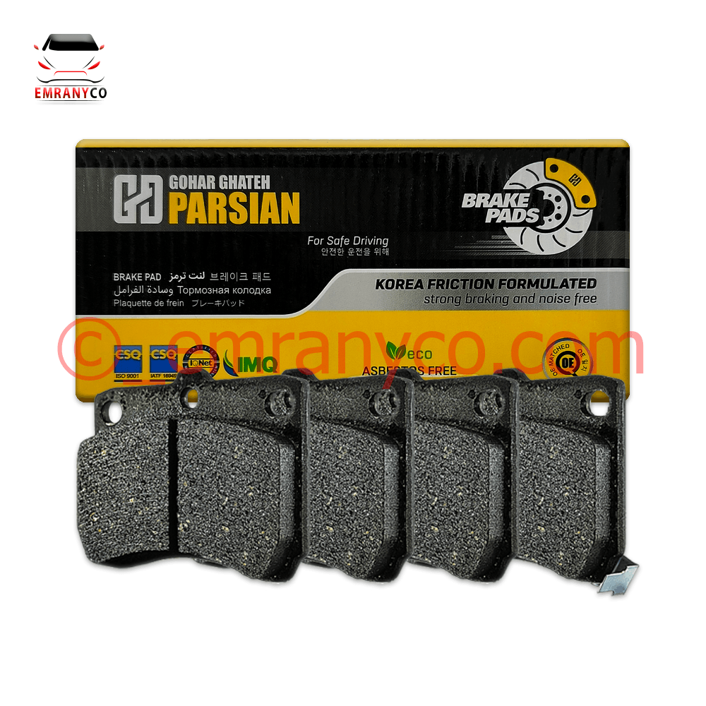 00601027 لنت جلو پراید پارسیان - تصویر 1