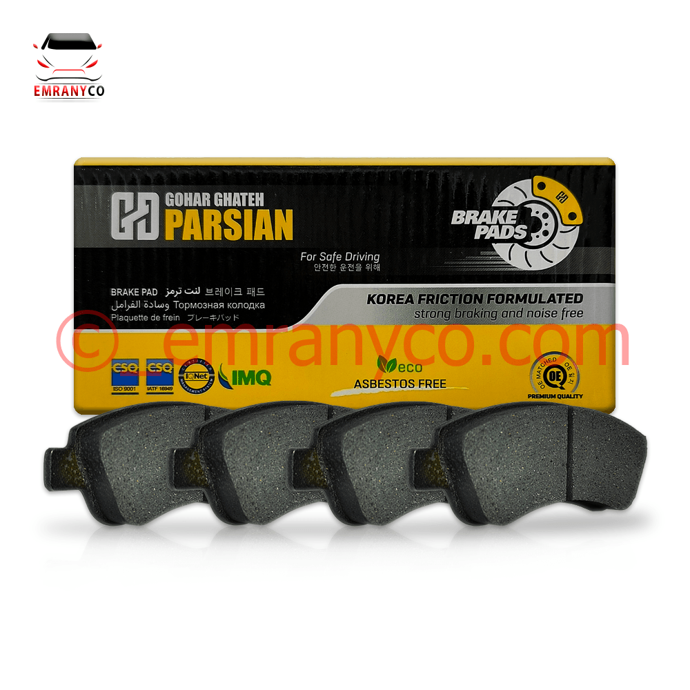 00601029 (1) لنت جلو پژو 206 تیپ 5 پارسیان - تصویر 1