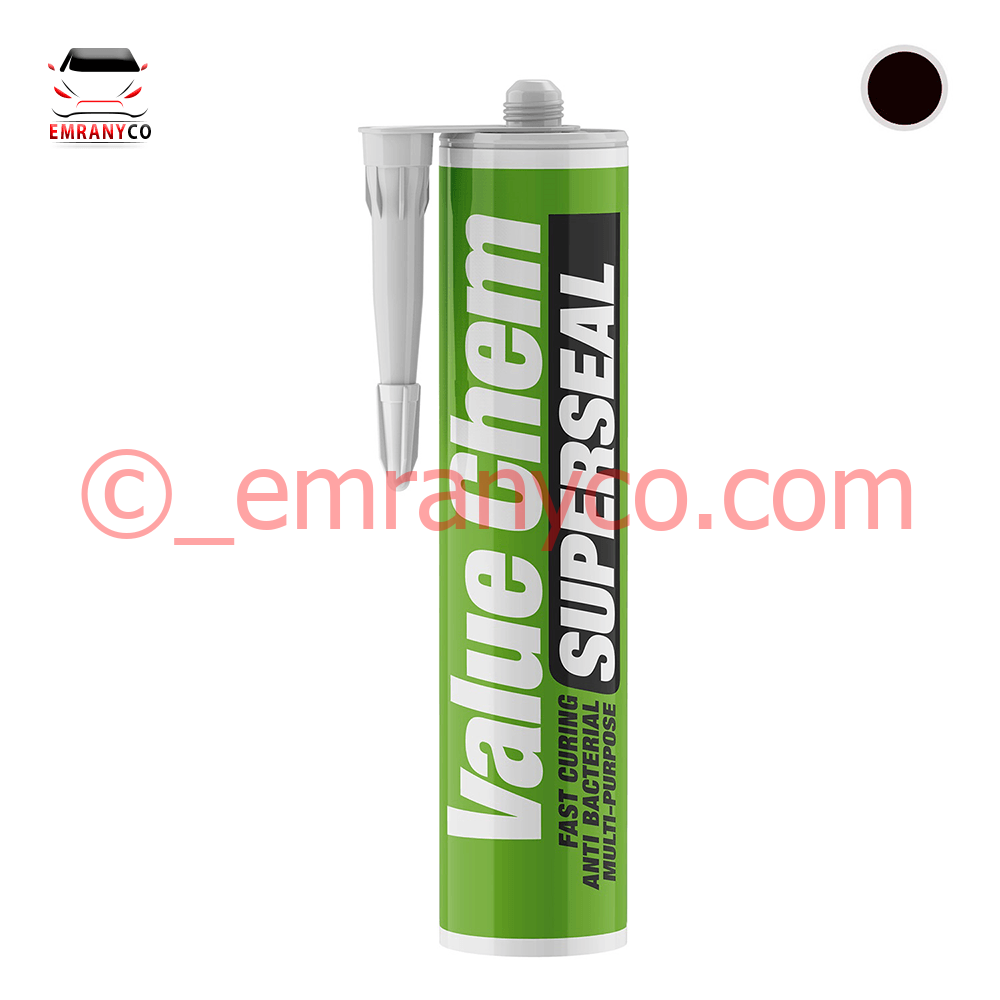 00801008 چسب آکواریوم بزرگ مشکی valuechem - تصویر 1