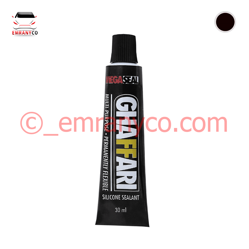 00801010 چسب آکواریوم پمادی مشکی غفاری - تصویر 1