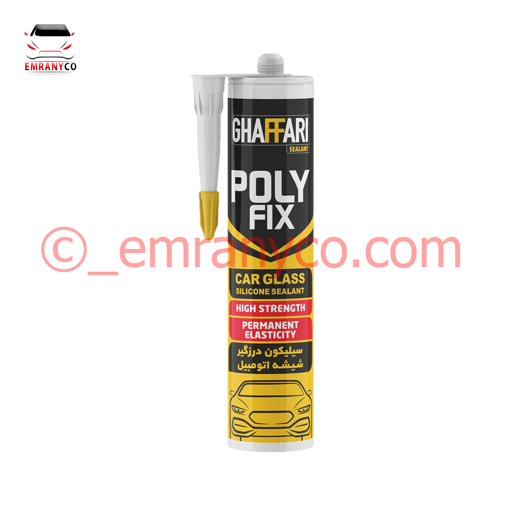 00801014 چسب پلی فیکس مشکی(شیشه اتومبیل) - تصویر 1