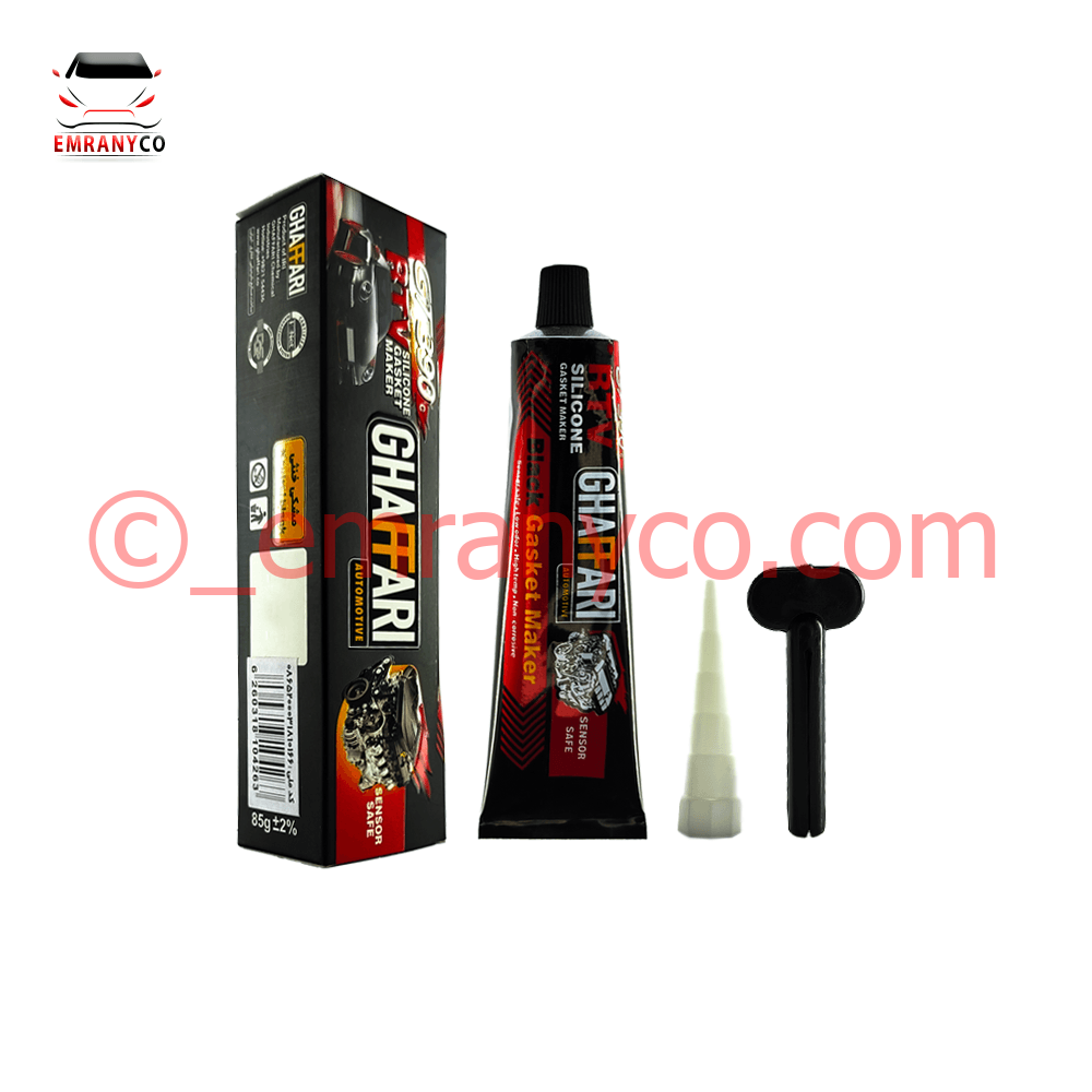 00801032.2 چسب واشر ساز مشکی 85 گرمی GT390 غفاری - تصویر 1