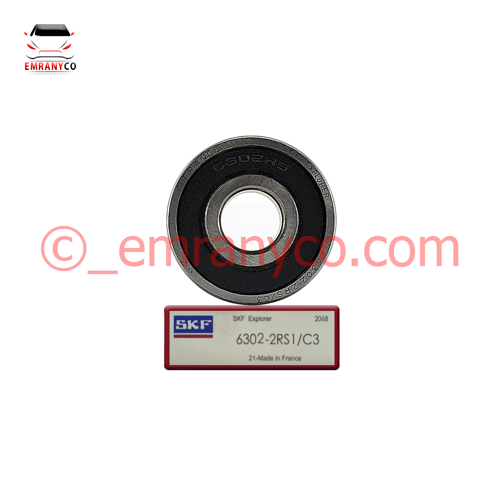 01101004 بلبرینگ SKF 6302/2RS - تصویر 1