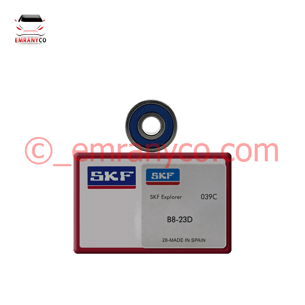 01101013 (1) بلبرینگ دینام دوبل پراید SKF B8 - تصویر 1