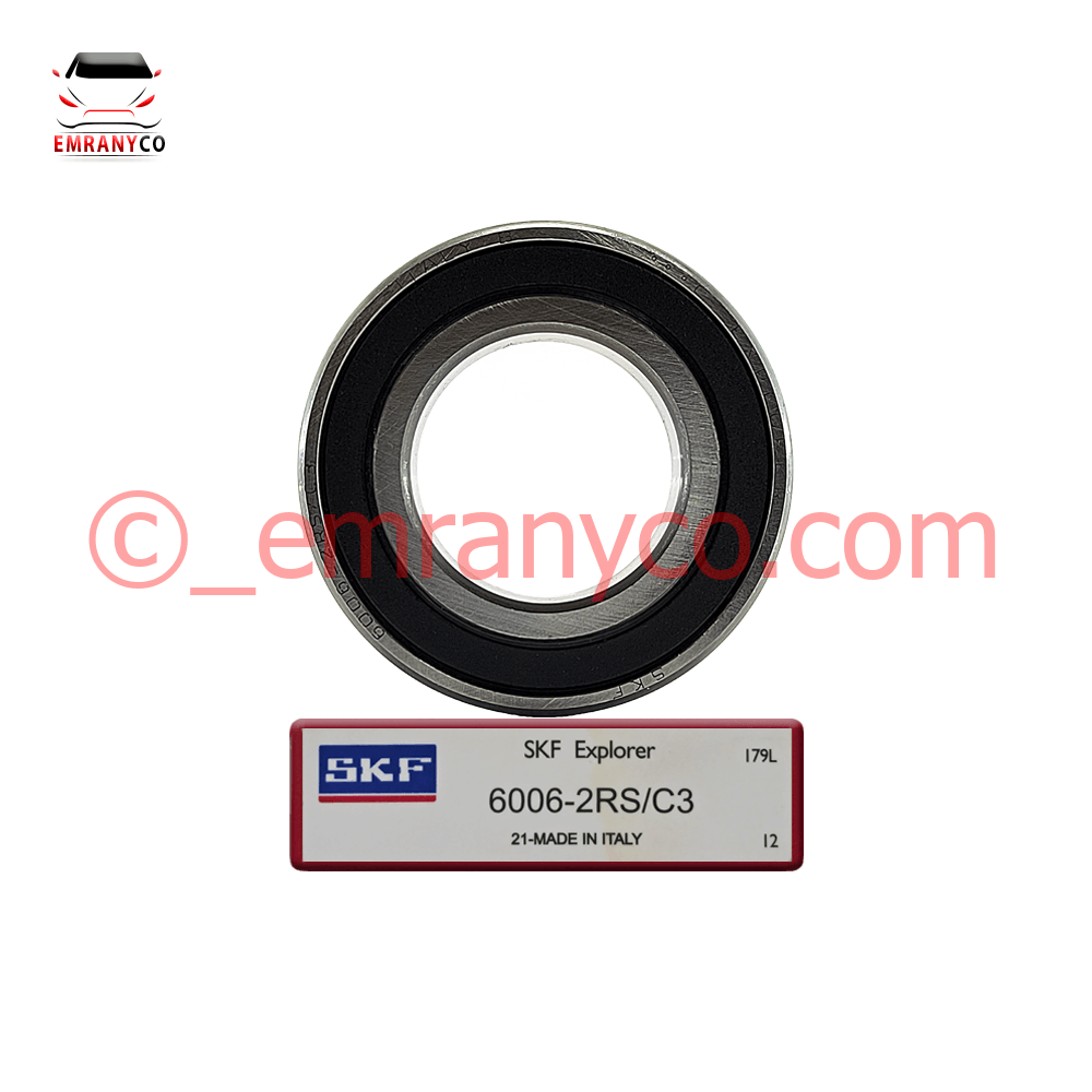 01101014 بلبرینگ وسط پلوس پژو SKF 6006/2RS - تصویر 1