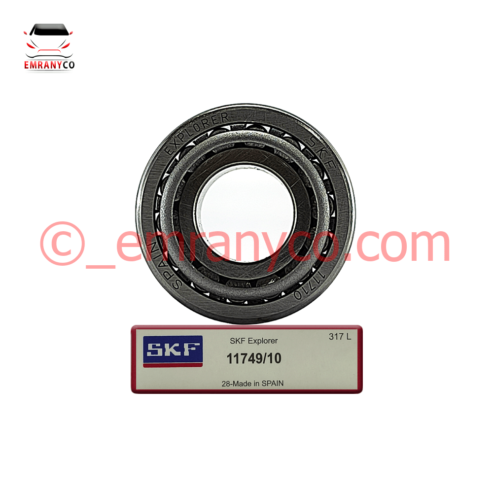 01101015 (1) بلبرینگ کوچک چرخ عقب پراید قدیم 11749،10 SKF - تصویر 1