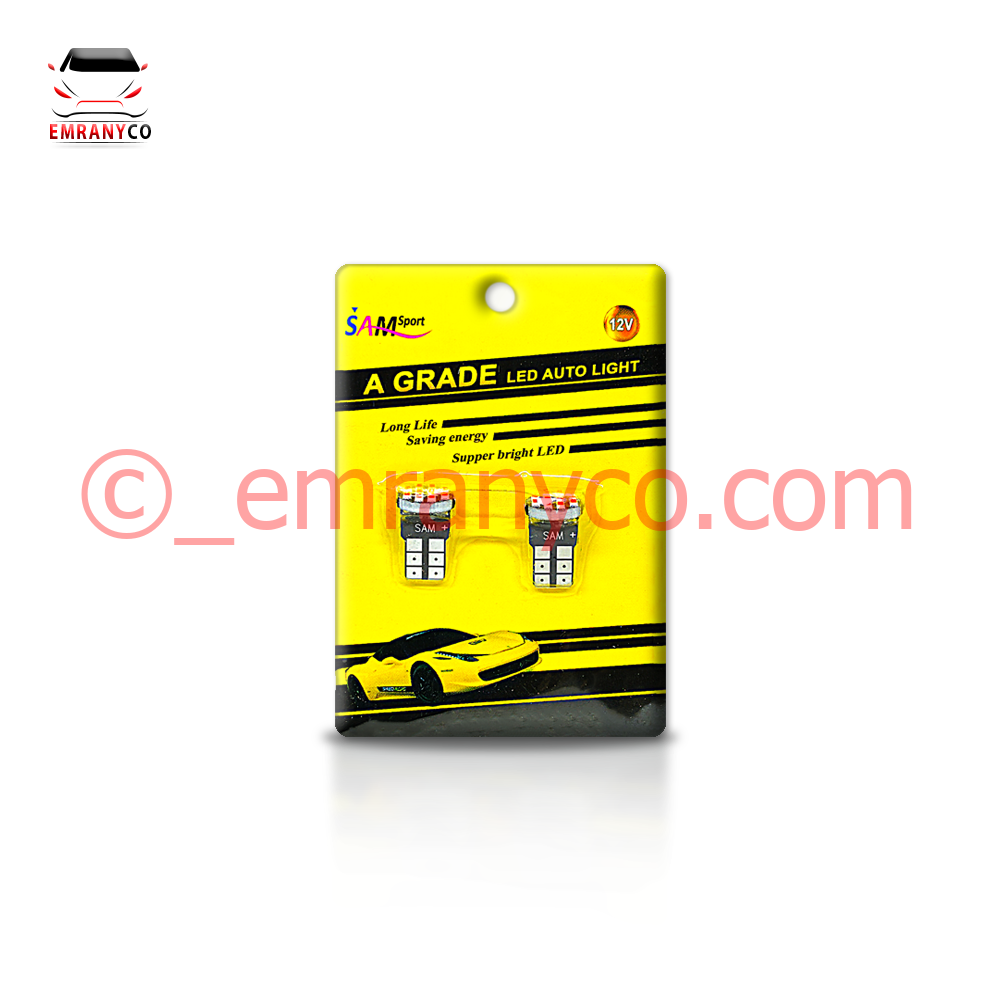 01501013 (1) لامپ آریایی 10SMD قرمز الترالایت - تصویر 1