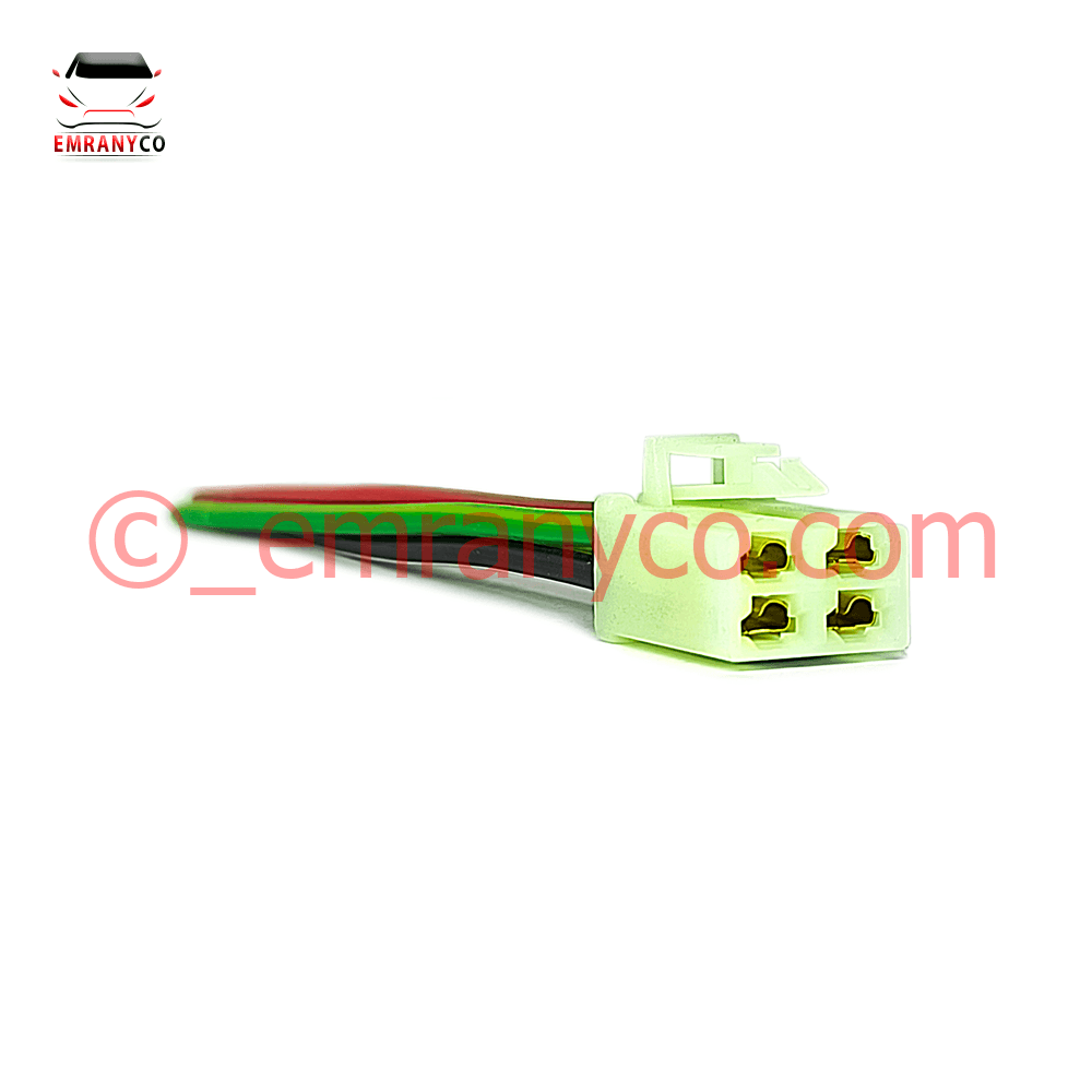 108-12 سوکت رله فن پراید انژکتور سیم 2،5 - تصویر 1