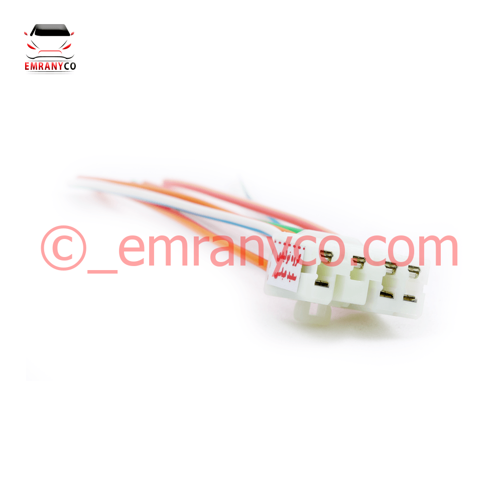 127.1 سوکت کلید شیشه بالابر پراید دو پل - تصویر 1