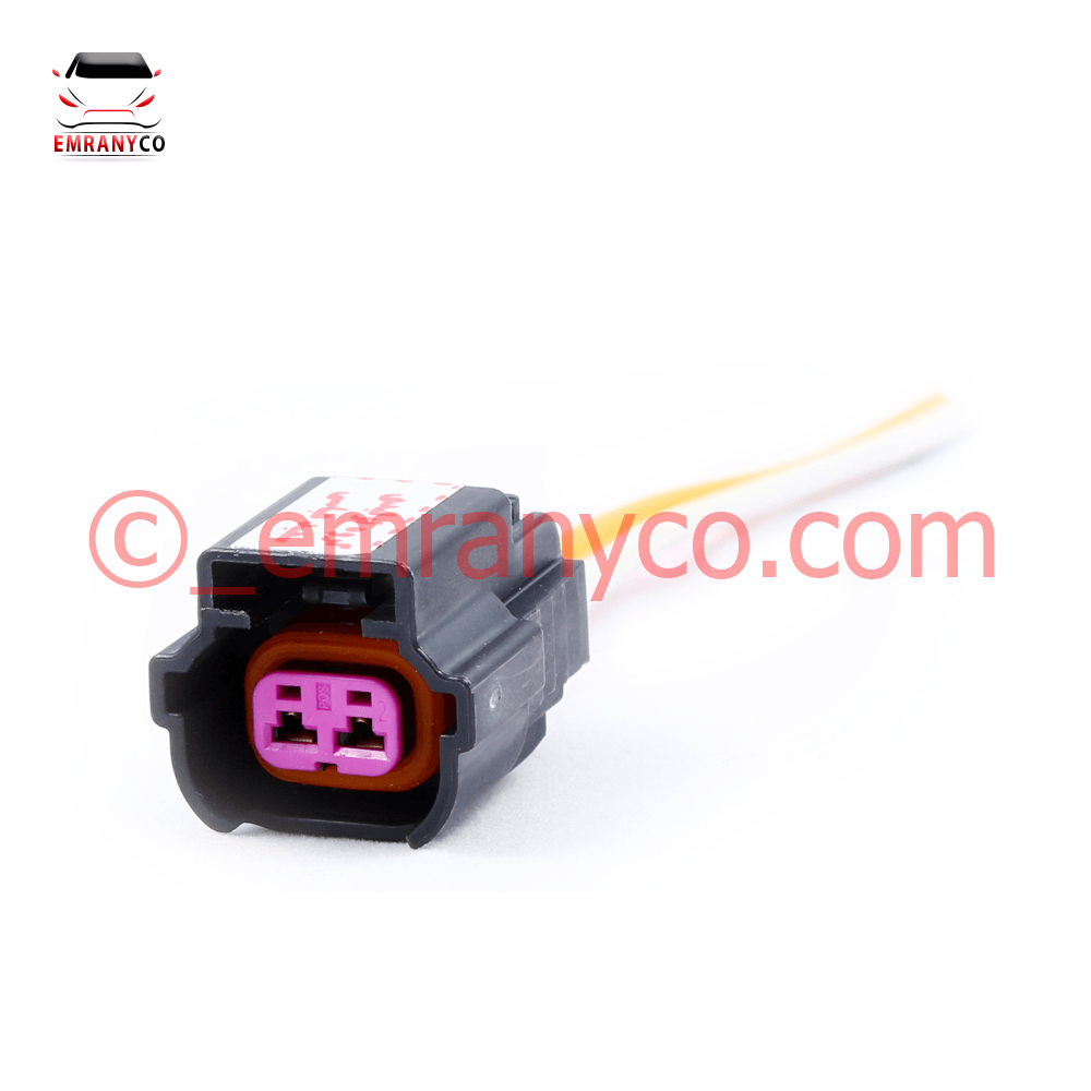 167 سوکت دو فیش سوزن انژکتور بیضی - تصویر 1