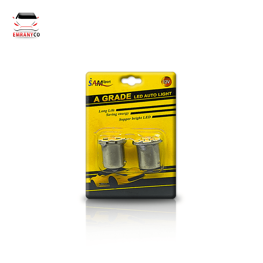 201089 (2) لامپ فندوقی SMD نارنجی - تصویر 1