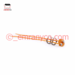 فیبر و فنر یک کنتاکت لحیمی