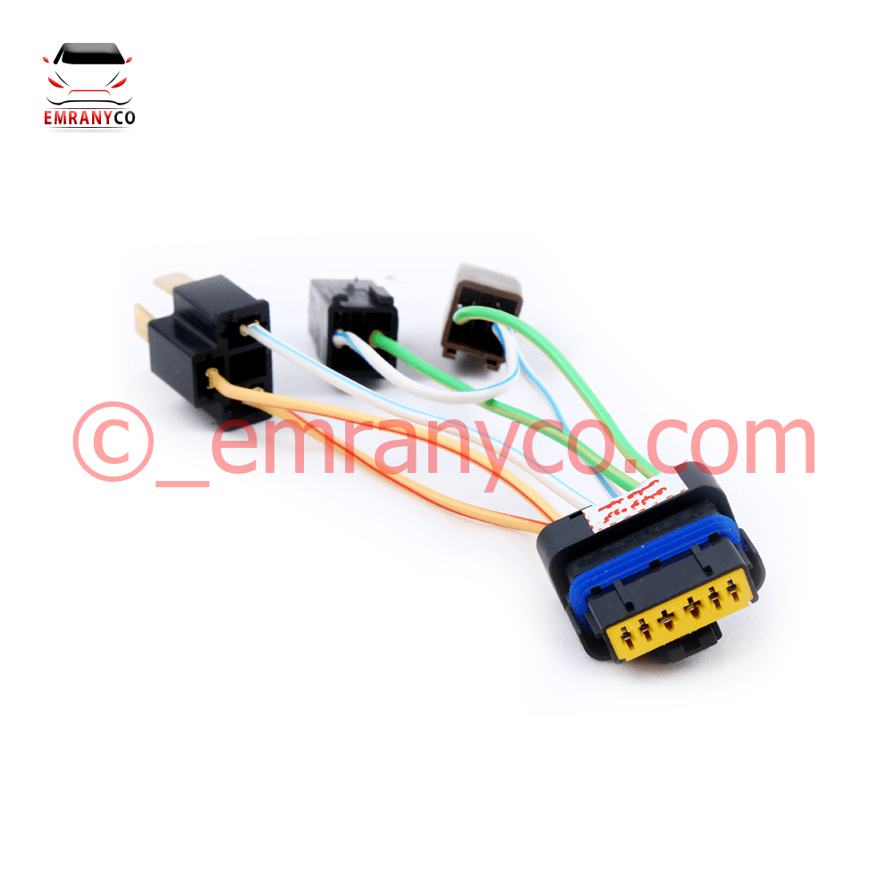 253 سوکت تبدیل چراغ جلو سمند LX - تصویر 1