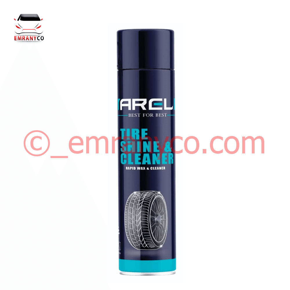 00401008 اسپری براق کننده لاستیک 750 میل AREL - تصویر 1