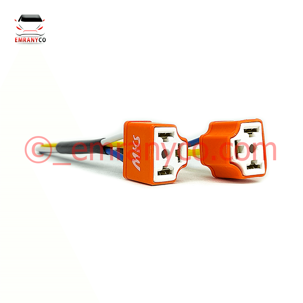 00501100 سه فیش پشت چراغ سرامیکی MKS - تصویر 1