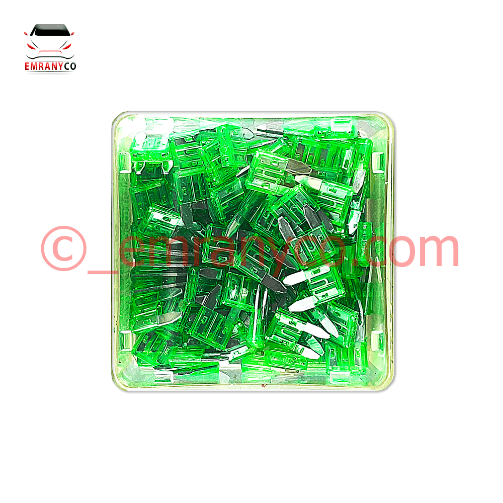 00501128 (2) فیوز دو شاخ ریز 30 - تصویر 1