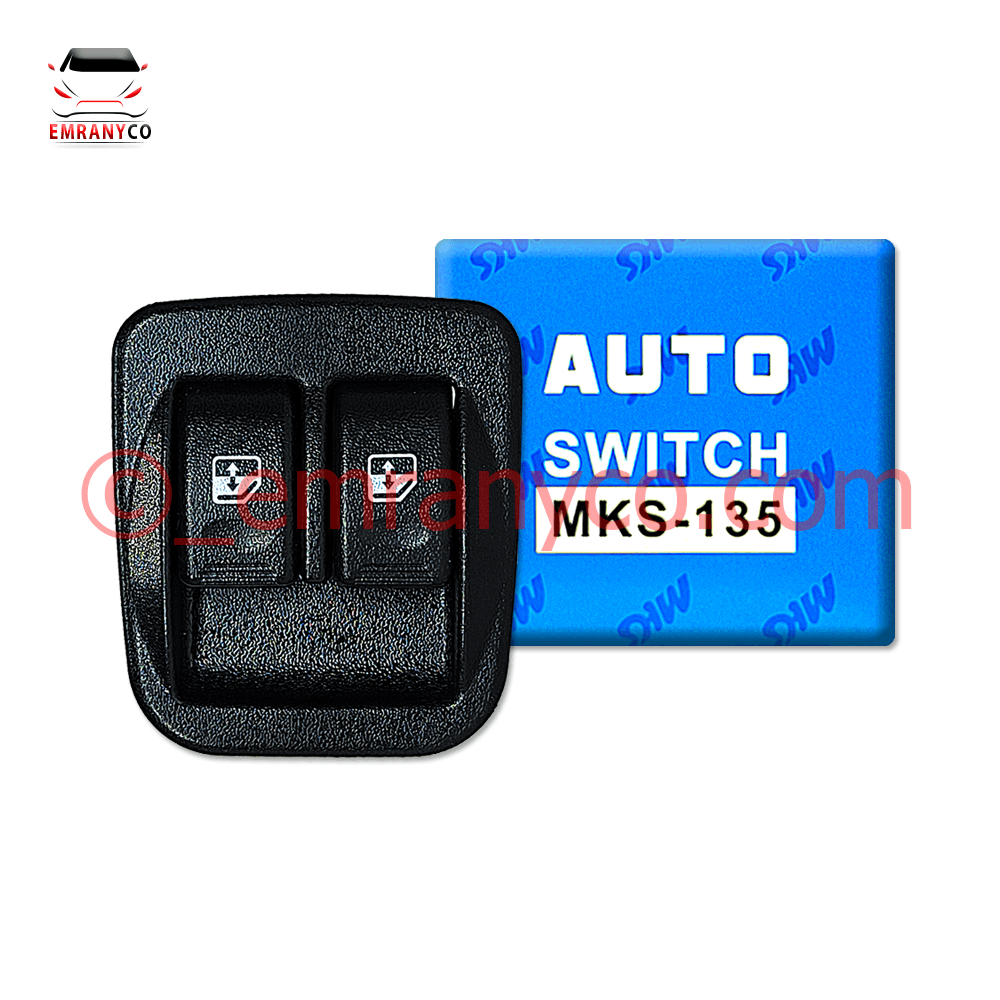 00501170 (1) کلید شیشه بالابر دوپل پراید 131 MKS - تصویر 1