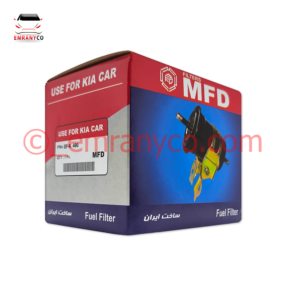 01001010 (1) صافی بنزین پراید انژکتور سر صاف - تصویر 1