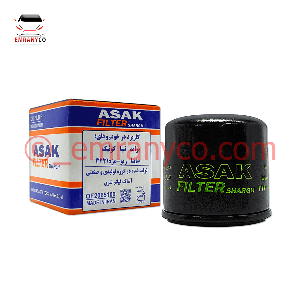 01001018 (1) فیلتر روغن پراید - تصویر 1