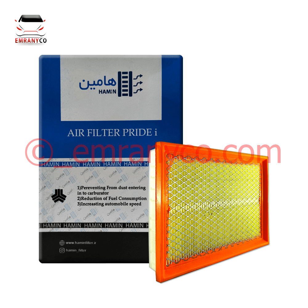 01001025 (1) فیلتر هوا پراید انژکتور توری دار - تصویر 1