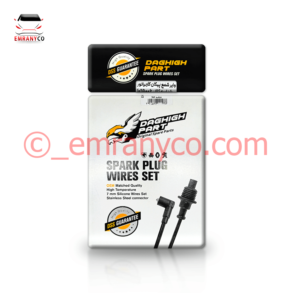 1601022 وایر شمع پیکان کاربراتور DS - تصویر 1