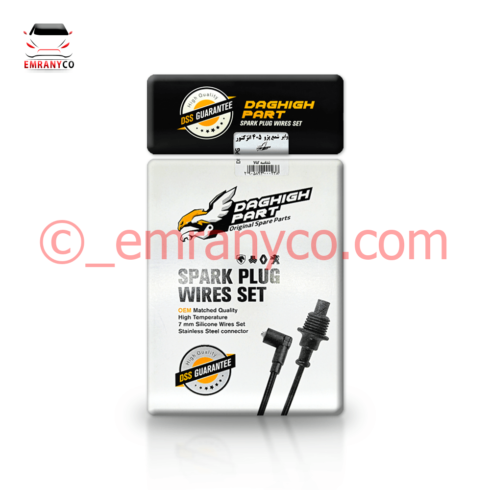 1601031 وایر شمع پژو 405 انژکتور DS - تصویر 1