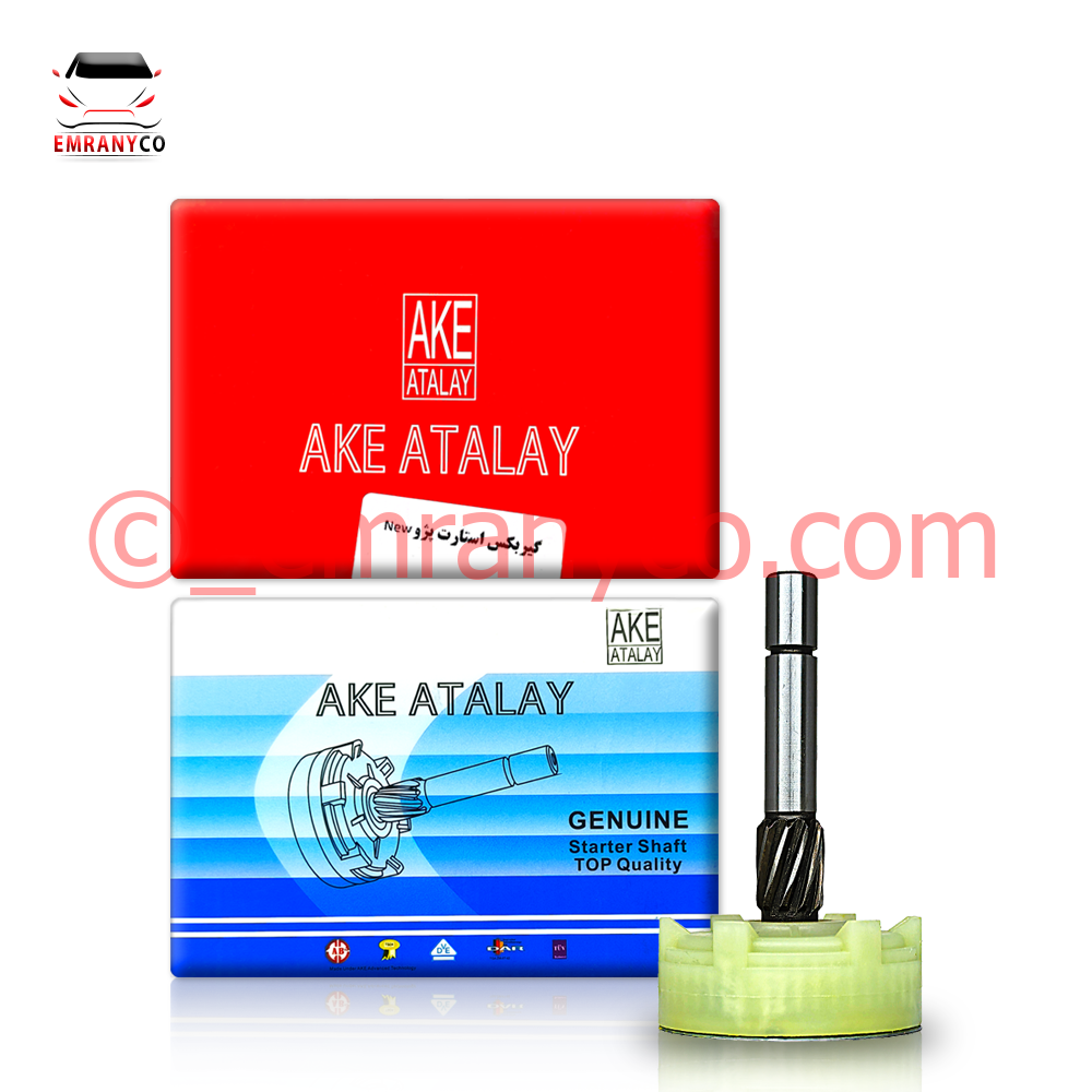 00501195 (1) گیربکس استارت پژو جدید 72007 - تصویر 1