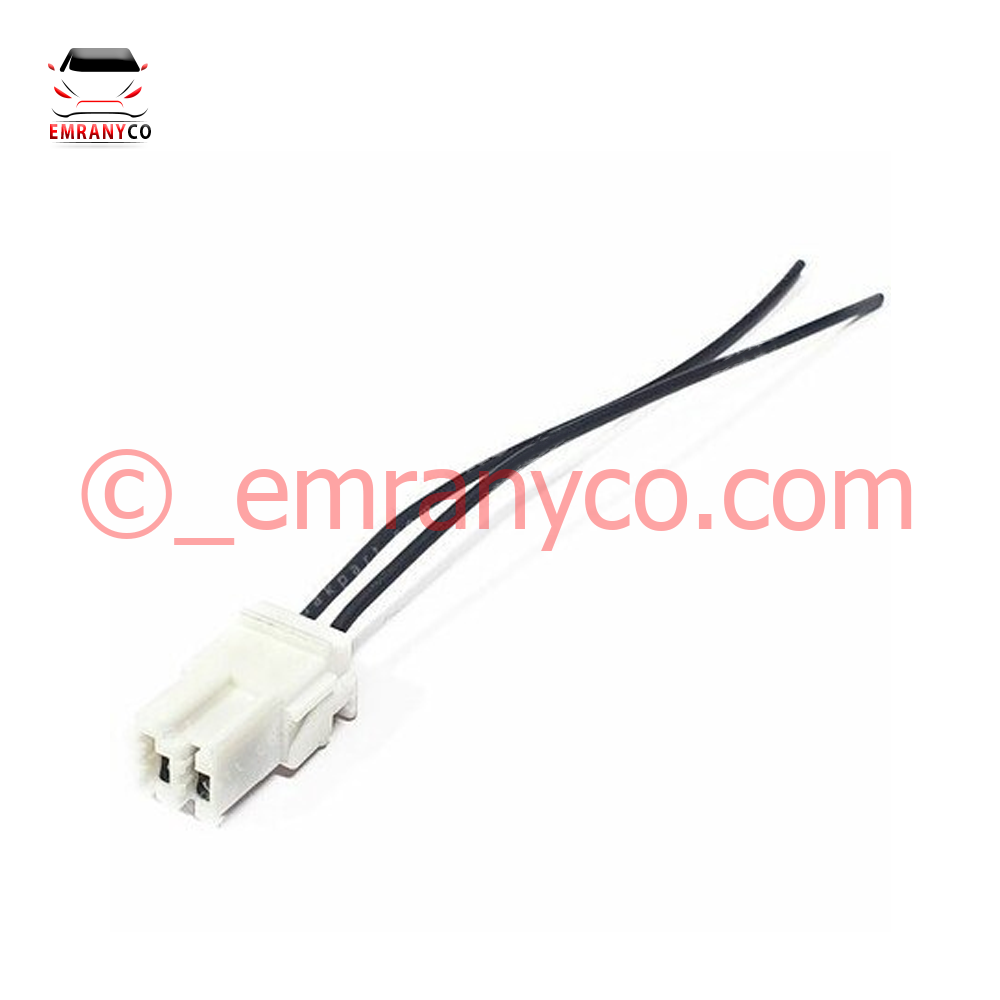 147-1 سوکت دوفیش پژویی سفید - تصویر 1