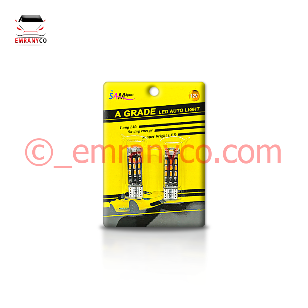 01501052 (1) لامپ اریایی 24SMD صورتی - تصویر 1